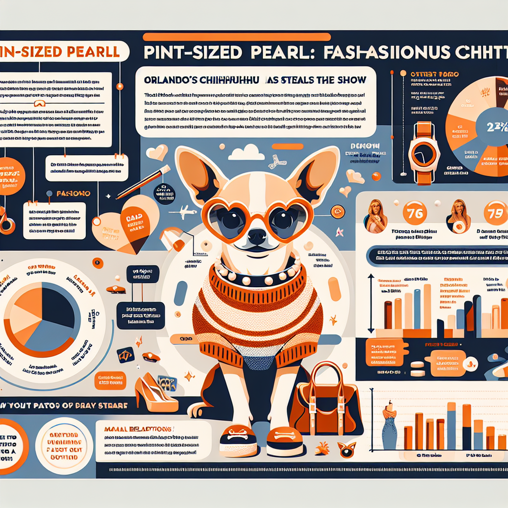 Pint-Sized Pearl: Orlando’s Fashionable Chihuahua Steals the Show