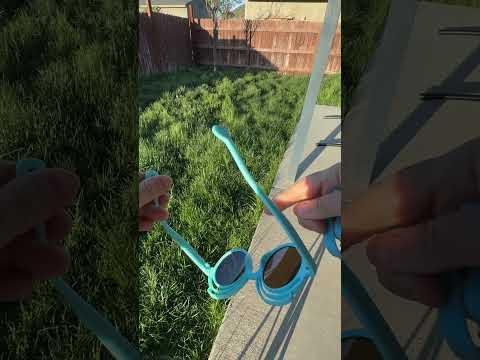 Stylish UV400 Kids Sunglasses Ensure Eye Safety Outdoors